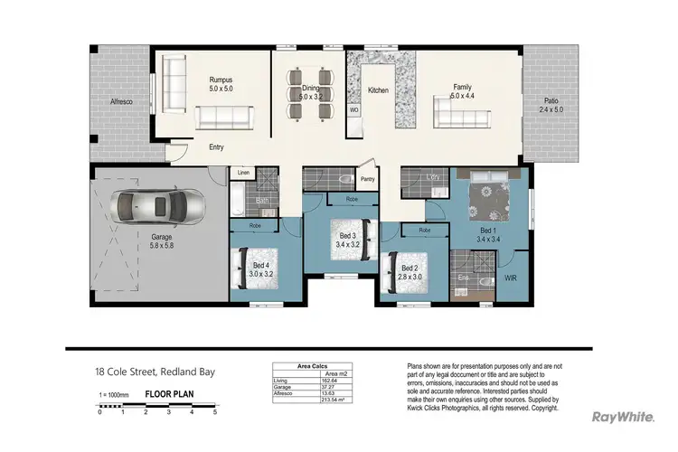 Floorplan of Homely house listing, 18 Cole Street, Redland Bay QLD 4165