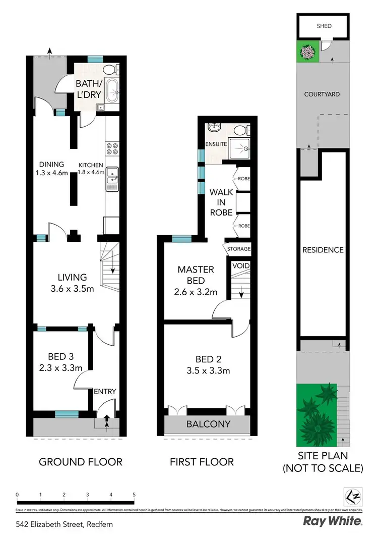 Floorplan of Homely house listing, 542 Elizabeth Street, Redfern NSW 2016