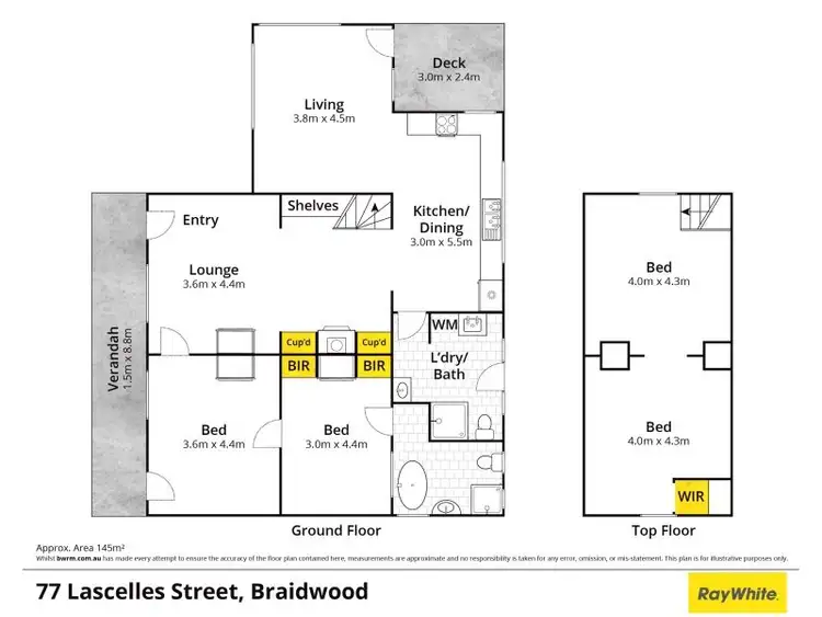 Floorplan of Homely house listing, 77 Lascelles Street, Braidwood NSW 2622