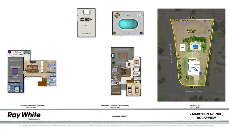 Floorplan of Homely house listing, 2 Maddison Avenue, Rockyview QLD 4701