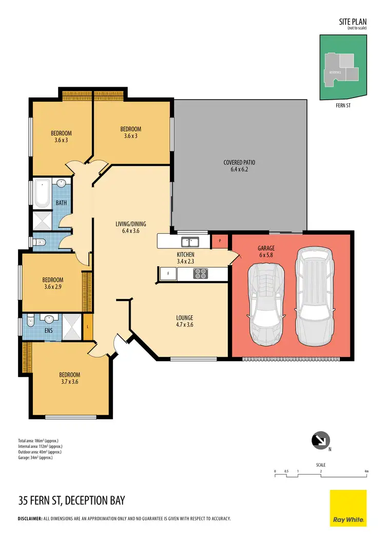Floorplan of Homely house listing, 35 Fern Street, Deception Bay QLD 4508