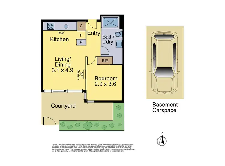 Floorplan of Homely apartment listing, 112B/1-19 Colombo Street, Mitcham VIC 3132