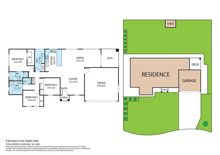 Floorplan of Homely house listing, 8 Venetian Court, Dubbo NSW 2830