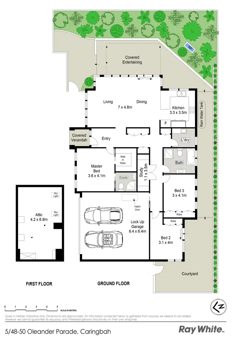 Floorplan of Homely villa listing, 5/48-50 Oleander Parade, Caringbah South NSW 2229