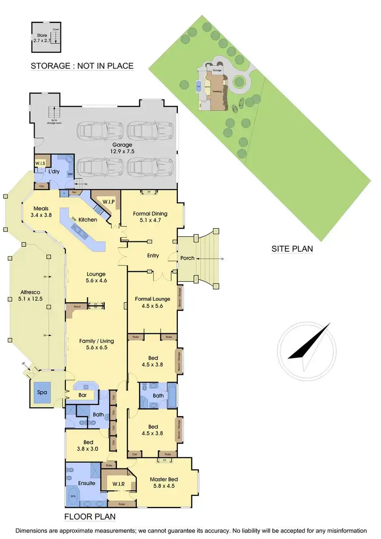 Floorplan of Homely house listing, 602 Yan Yean Road, Yarrambat VIC 3091