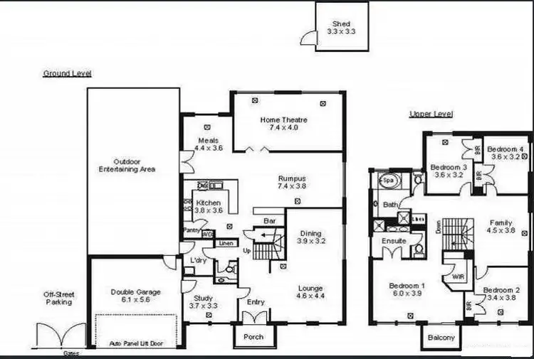 Floorplan of Homely house listing, 12 Mary Crescent, Craigmore SA 5114