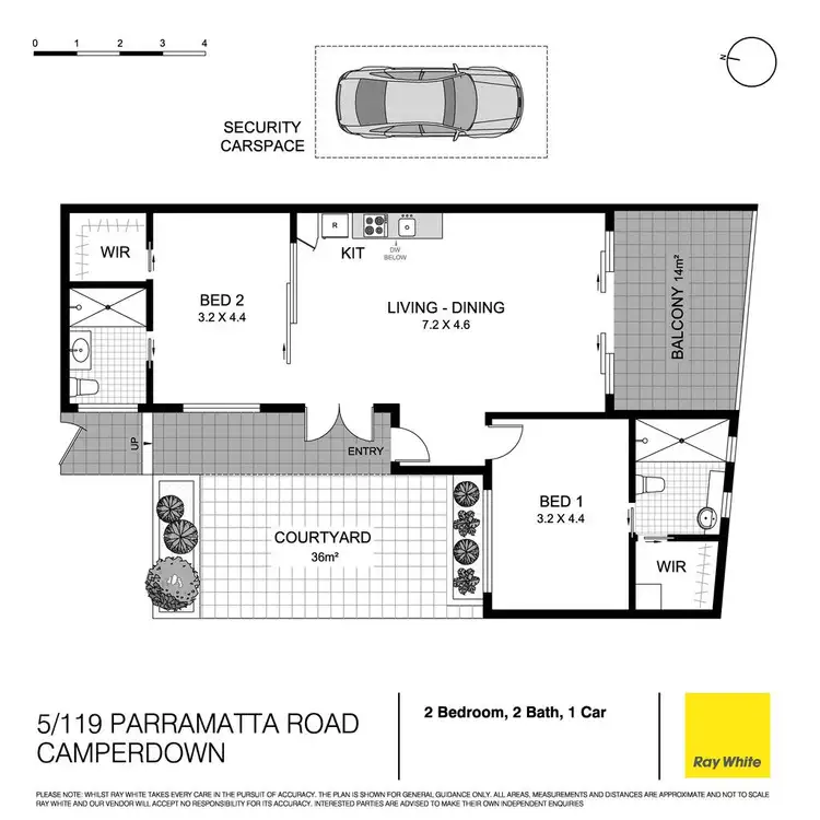 Floorplan of Homely apartment listing, 5/119 Parramatta Road, Camperdown NSW 2050