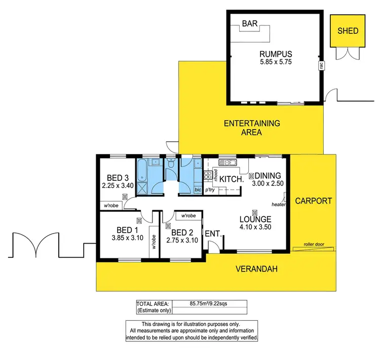 Floorplan of Homely house listing, 28 Julia Crescent, Woodcroft SA 5162