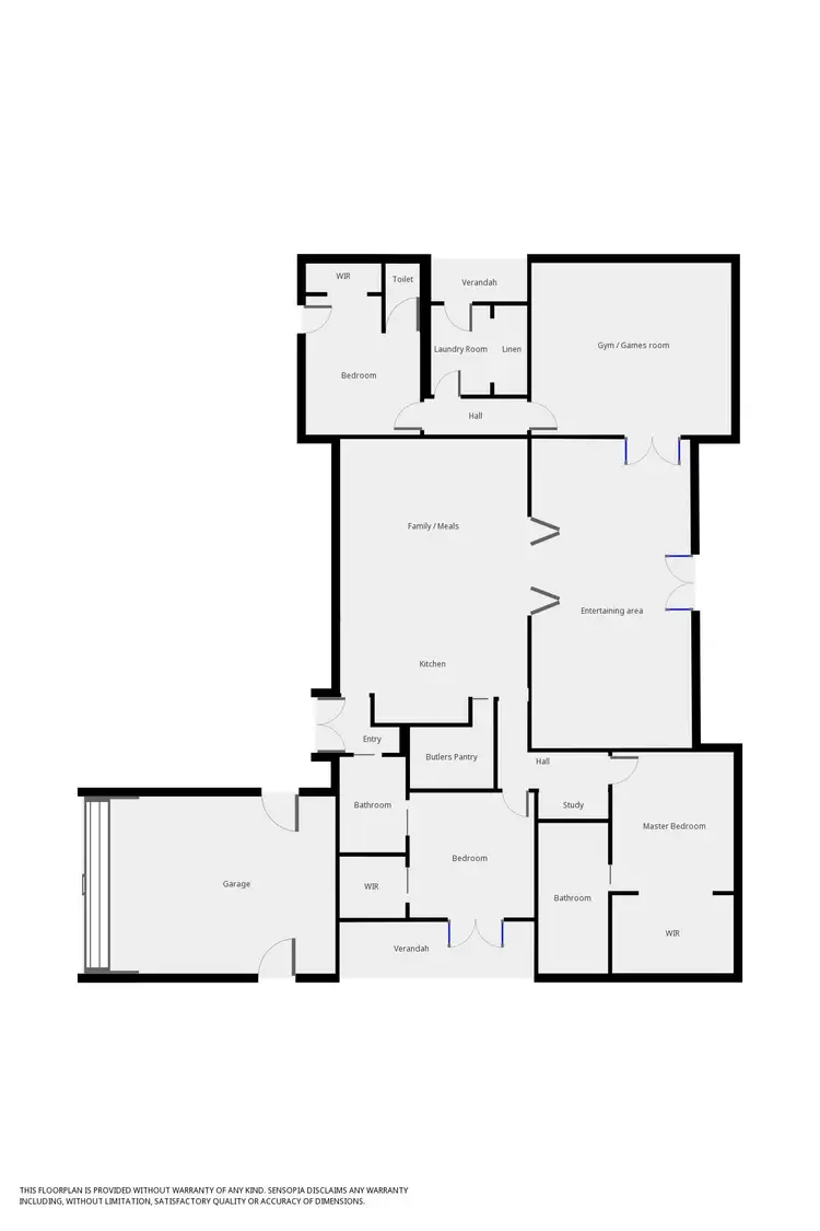 Floorplan of Homely house listing, 215 Channel Road, Merbein VIC 3505