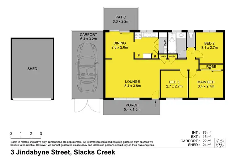 Floorplan of Homely house listing, 3 Jindabyne Street, Slacks Creek QLD 4127