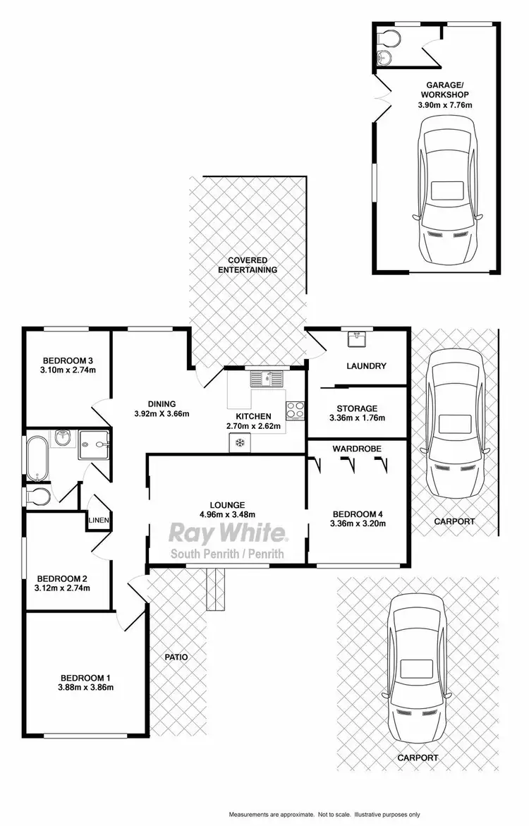 Floorplan of Homely house listing, 6 Christie Street, South Penrith NSW 2750