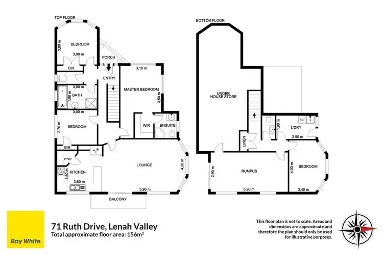 Floorplan of Homely house listing, 71 Ruth Drive, Lenah Valley TAS 7008