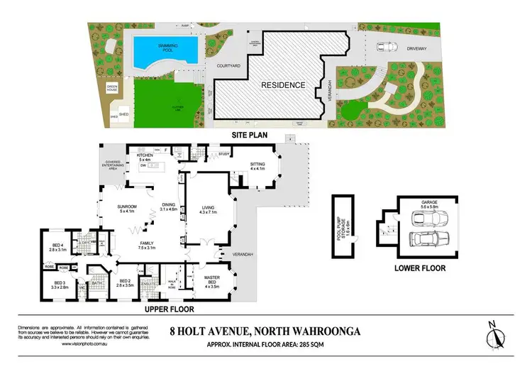 Floorplan of Homely house listing, 8 Holt Avenue, Wahroonga NSW 2076