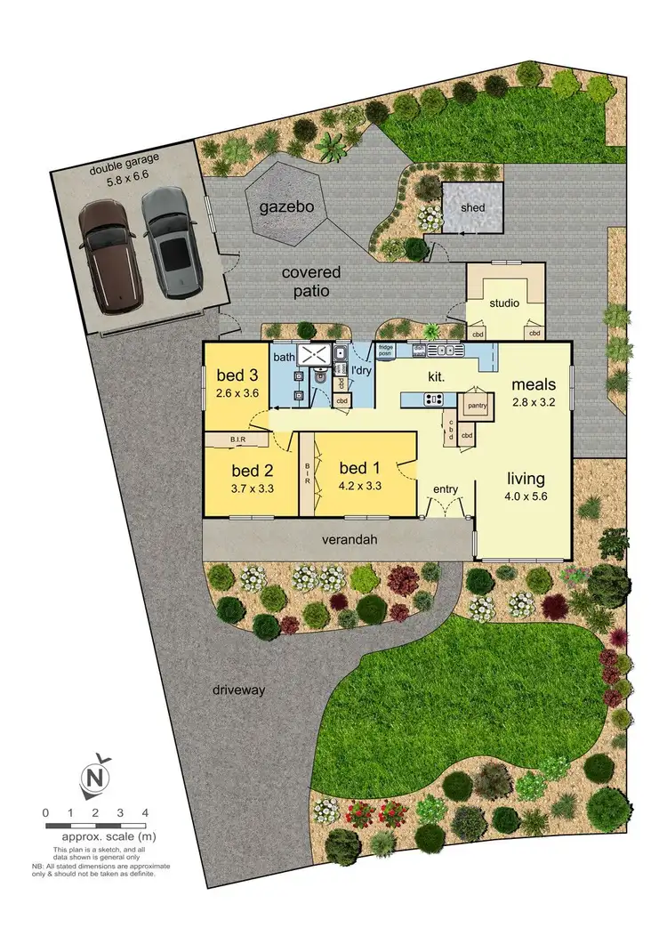 Floorplan of Homely house listing, 28 Matlock Avenue, Mulgrave VIC 3170