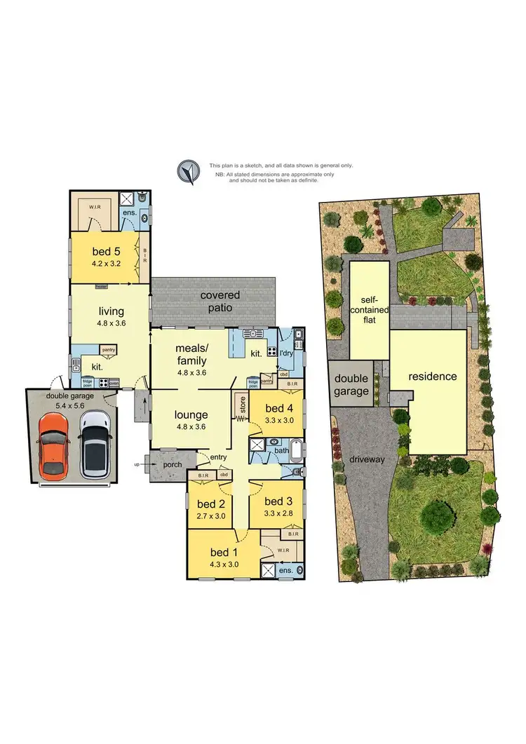 Floorplan of Homely house listing, 56 Barclay Avenue, Croydon VIC 3136