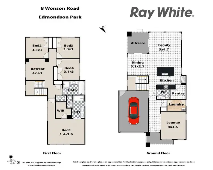 Floorplan of Homely house listing, 8 Wonson Road, Edmondson Park NSW 2174