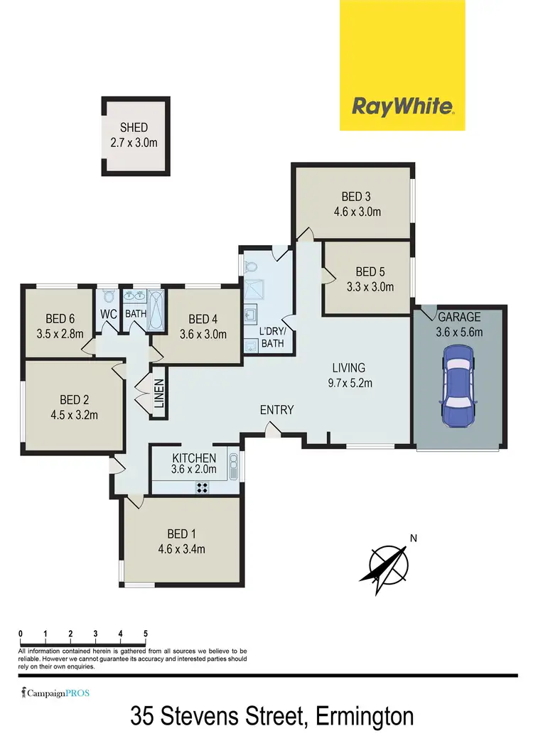 Floorplan of Homely house listing, 35 Stevens Street, Ermington NSW 2115