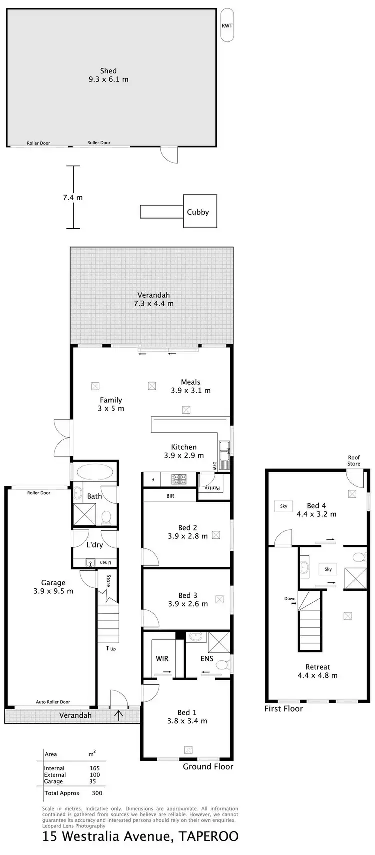 Floorplan of Homely house listing, 15 Westralia Avenue, Taperoo SA 5017