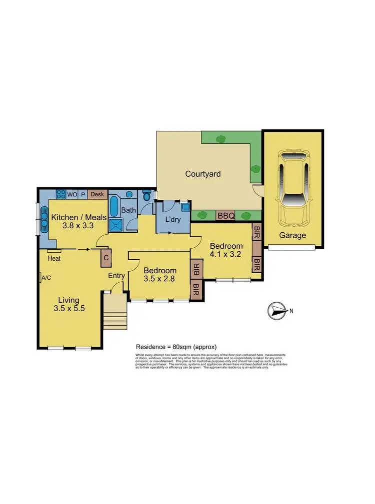 Floorplan of Homely unit listing, 1/14-16 Broughton Road, Surrey Hills VIC 3127
