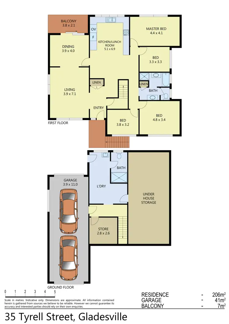 Floorplan of Homely house listing, 35 Tyrell Street, Gladesville NSW 2111