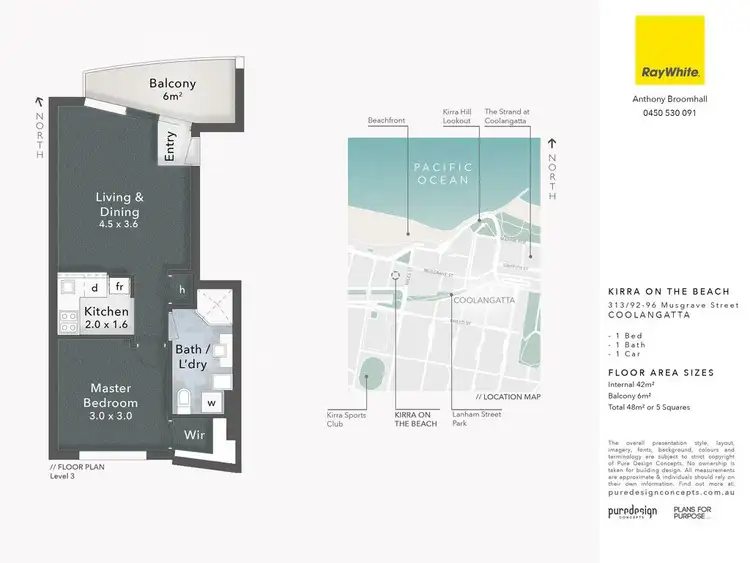Floorplan of Homely apartment listing, 313/92-96 Musgrave Street, Coolangatta QLD 4225