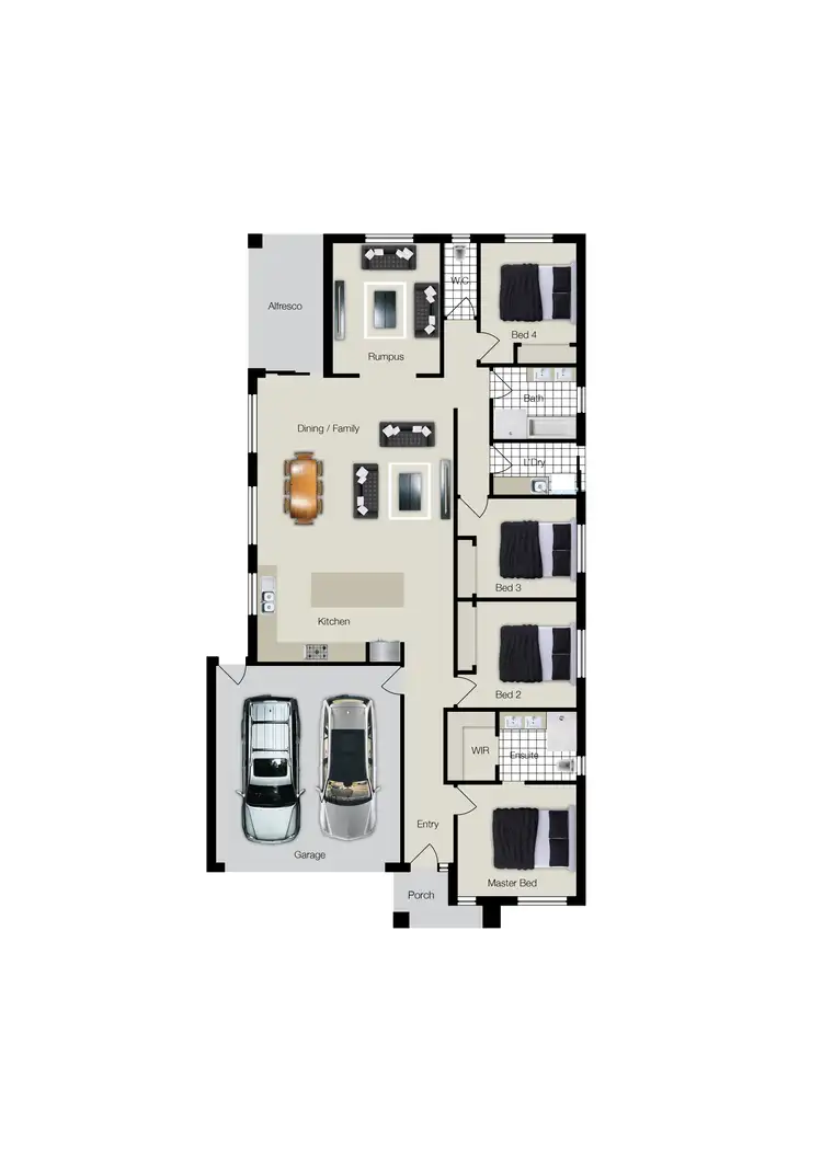 Floorplan of Homely house listing, 18 Greaves Crescent, Kalkallo VIC 3064
