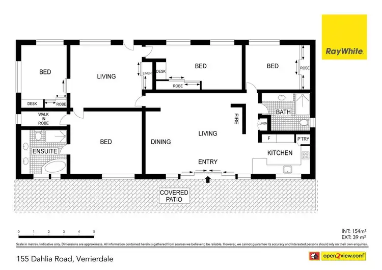Floorplan of Homely house listing, 155 Dahlia Road, Verrierdale QLD 4562