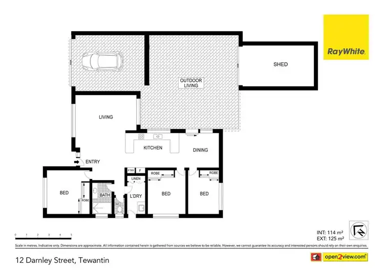 Floorplan of Homely house listing, 12 Darnley Street, Tewantin QLD 4565