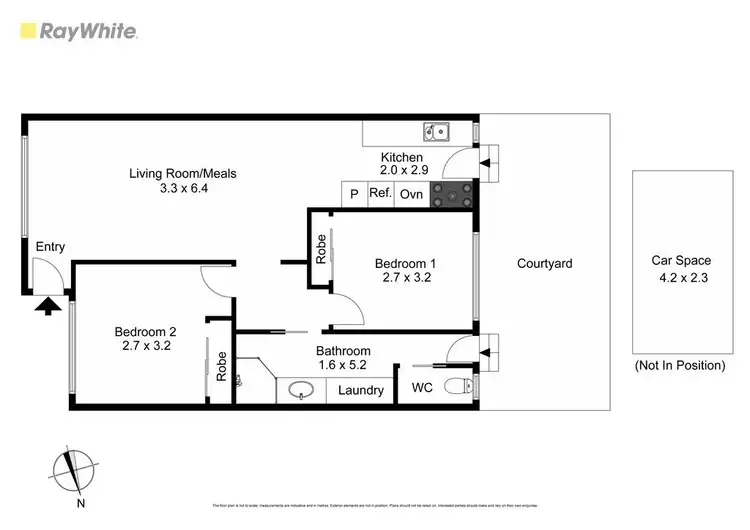 Floorplan of Homely unit listing, 3/7 Albert Avenue, Oakleigh VIC 3166