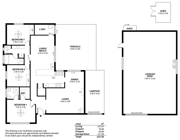 Floorplan of Homely house listing, 8 Hagen Street, Callington SA 5254