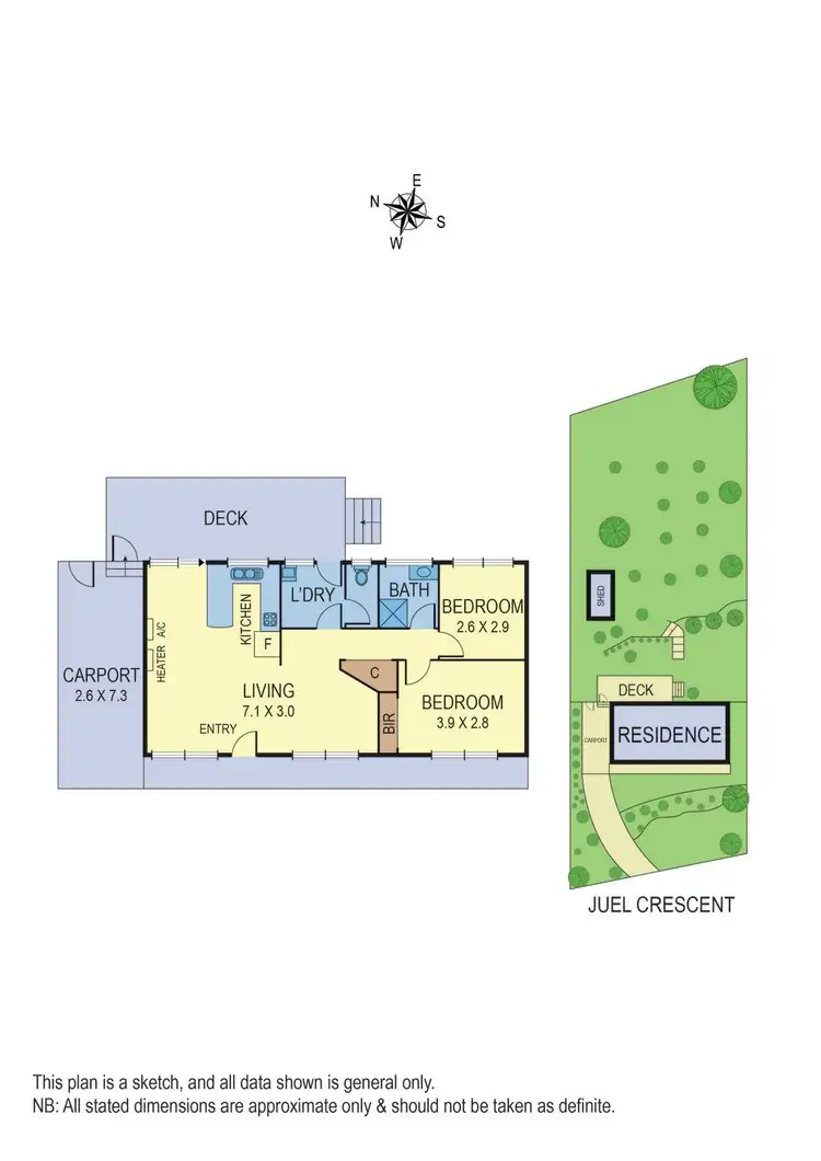 Floorplan of Homely house listing, 22 Juel Crescent, Healesville VIC 3777