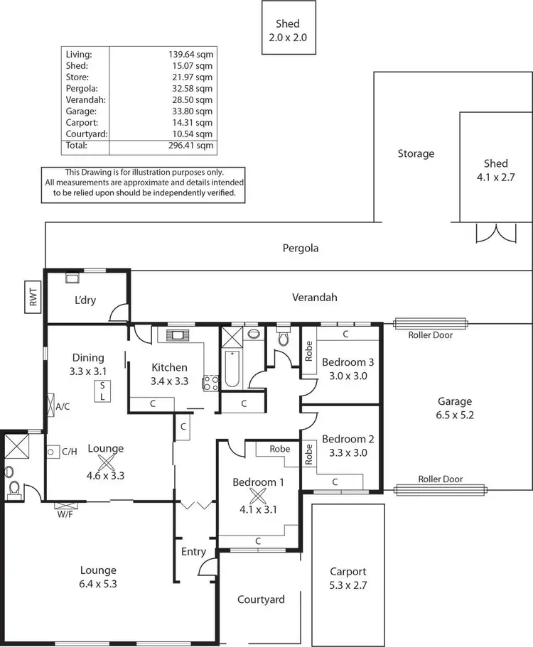 Floorplan of Homely house listing, 2 Charlotte Terrace, Grange SA 5022