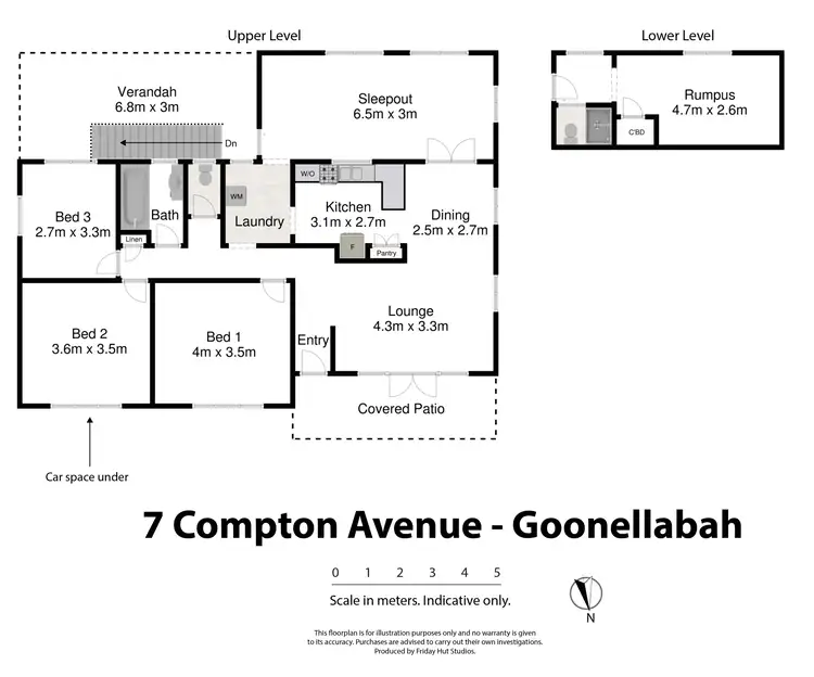 Floorplan of Homely house listing, 7 Compton Avenue, Goonellabah NSW 2480