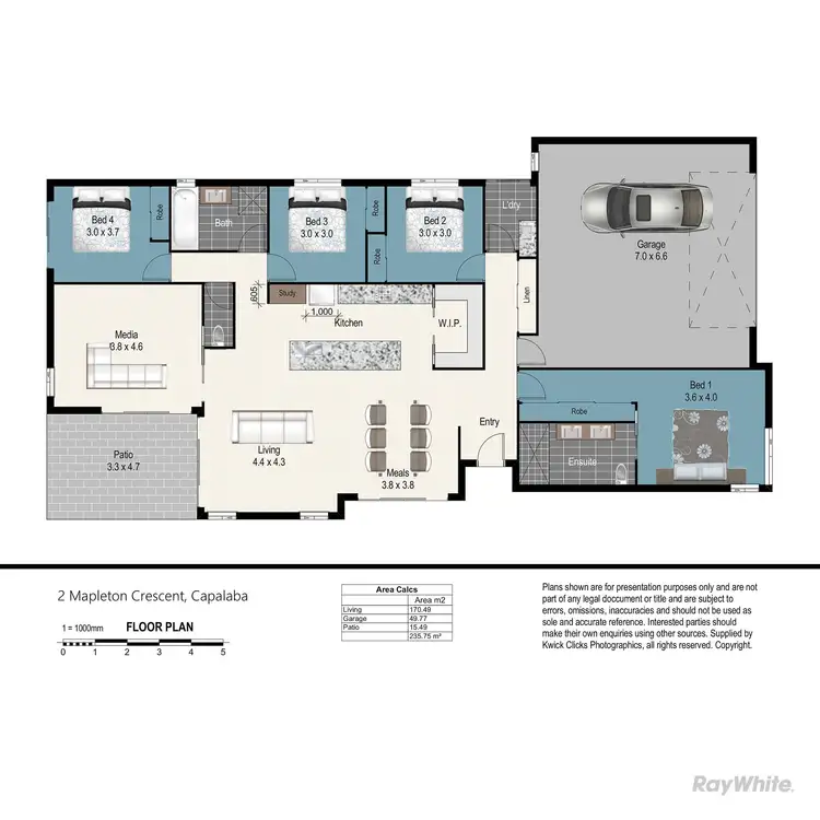 Floorplan of Homely house listing, 2 Mapleton Crescent, Capalaba QLD 4157