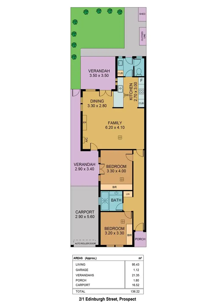 Floorplan of Homely house listing, 2/1 Edinburgh Street, Prospect SA 5082