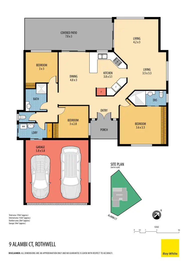 Floorplan of Homely house listing, 9 Alambi Court, Rothwell QLD 4022