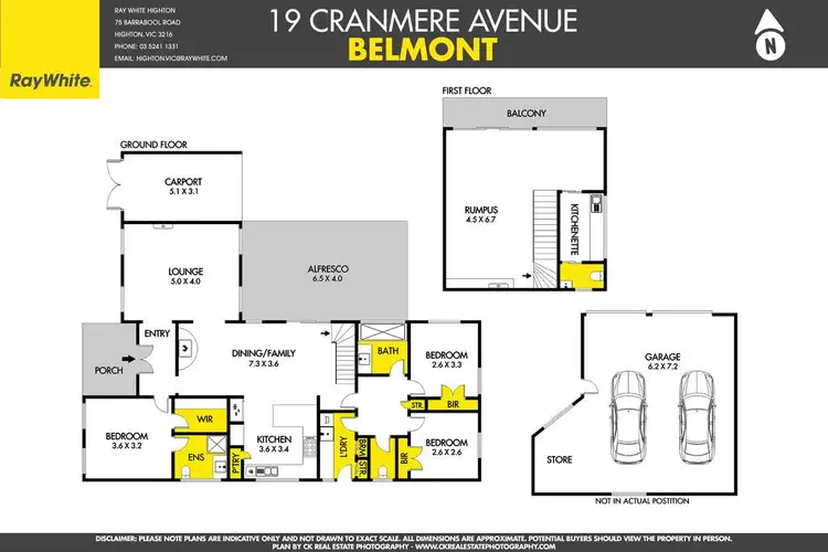 Floorplan of Homely house listing, 19 Cranmere Avenue, Belmont VIC 3216