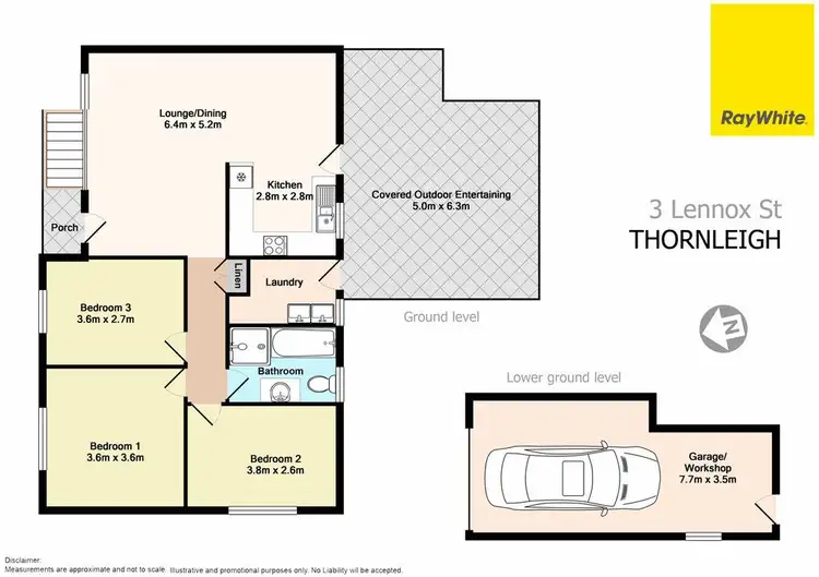 Floorplan of Homely house listing, 3 Lennox Street, Normanhurst NSW 2076