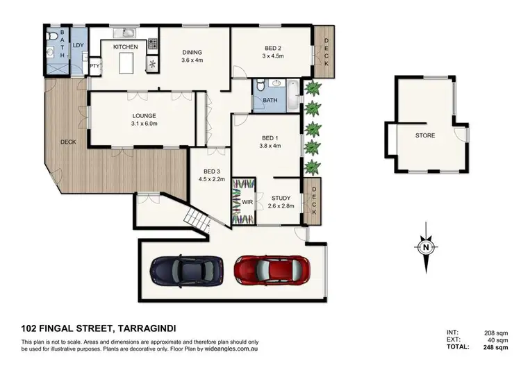 Floorplan of Homely house listing, 102 Fingal, Tarragindi QLD 4121
