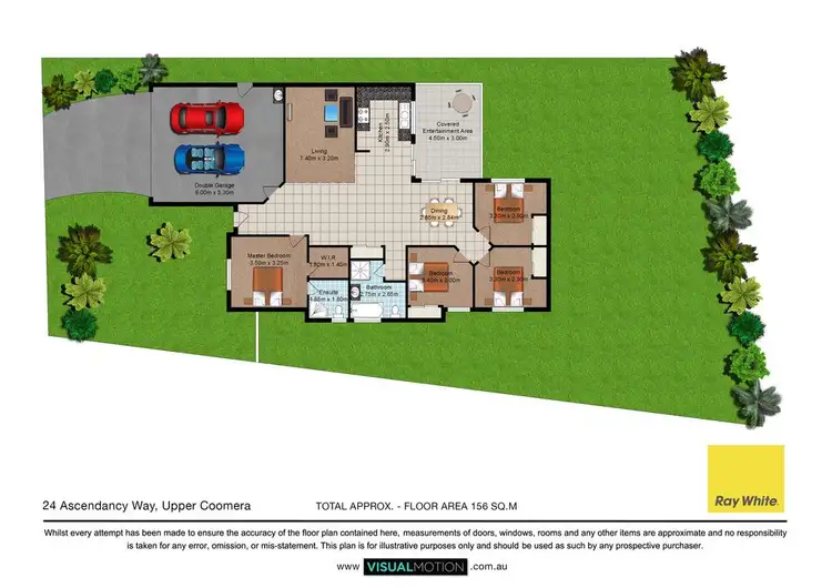 Floorplan of Homely house listing, 24 Ascendancy Way, Upper Coomera QLD 4209
