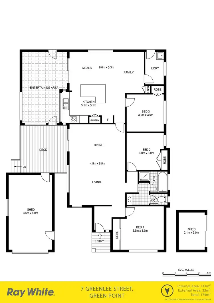 Floorplan of Homely house listing, 7 Greenlee Street, Green Point NSW 2251