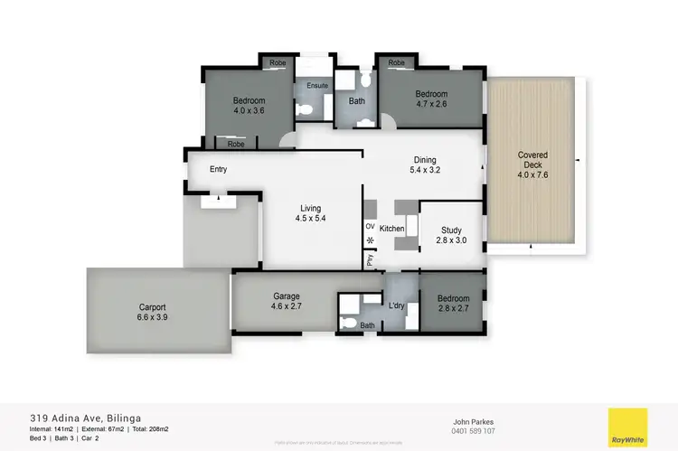 Floorplan of Homely house listing, 314 Adina Avenue, Bilinga QLD 4225