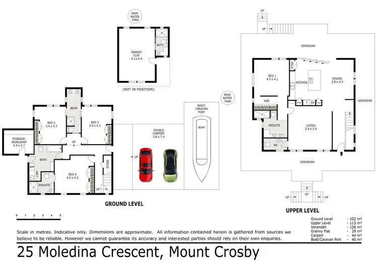 Floorplan of Homely house listing, 25 Moledina Crescent, Mount Crosby QLD 4306