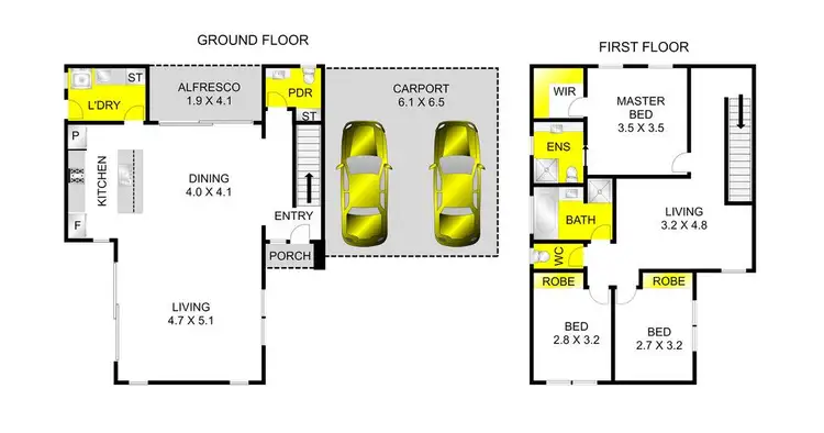 Floorplan of Homely house listing, 2/73 Cambra Road, Belmont VIC 3216