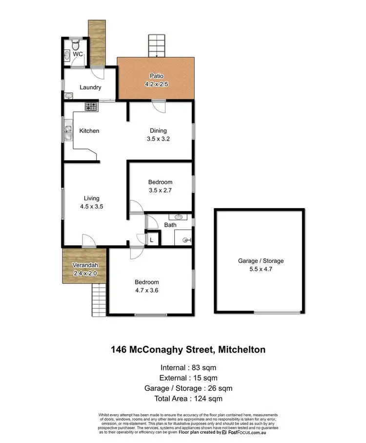 Floorplan of Homely house listing, 146 McConaghy Street, Mitchelton QLD 4053