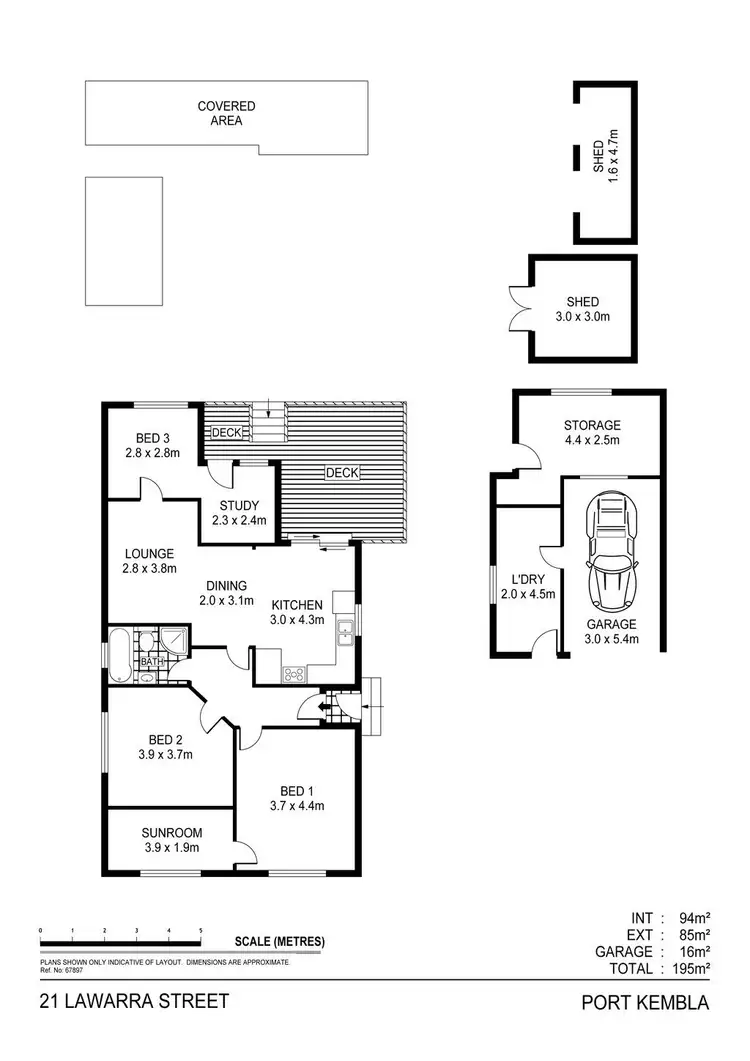 Floorplan of Homely house listing, 21 Lawarra Street, Port Kembla NSW 2505