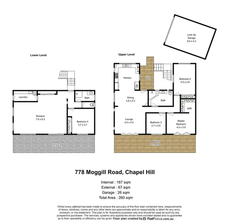 Floorplan of Homely house listing, 778 Moggill Road, Chapel Hill QLD 4069