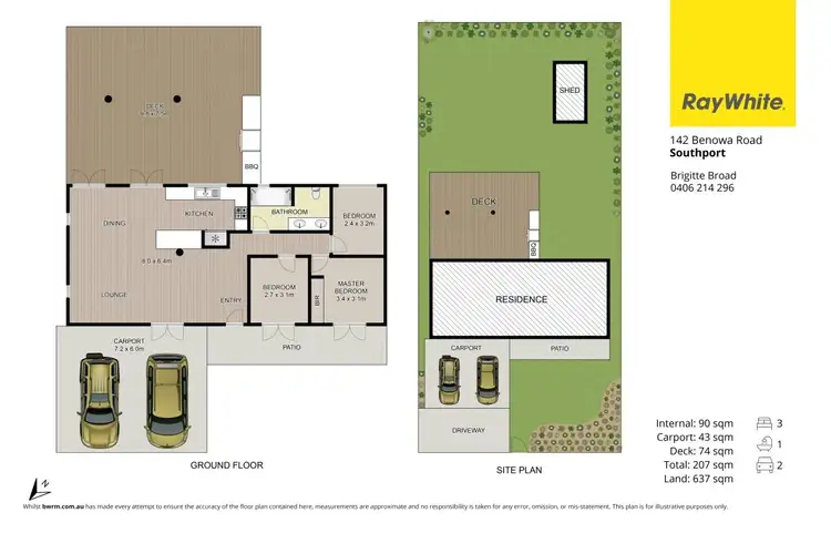 Floorplan of Homely house listing, 142 Benowa Road, Southport QLD 4215