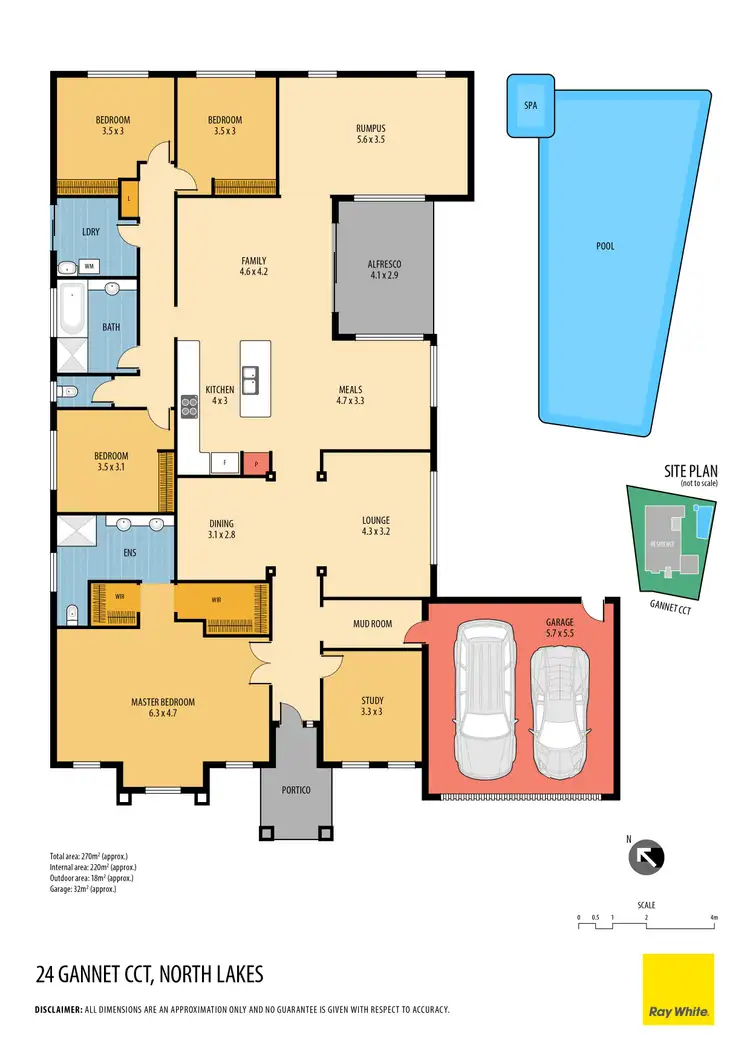 Floorplan of Homely house listing, 24 Gannet Circuit, North Lakes QLD 4509