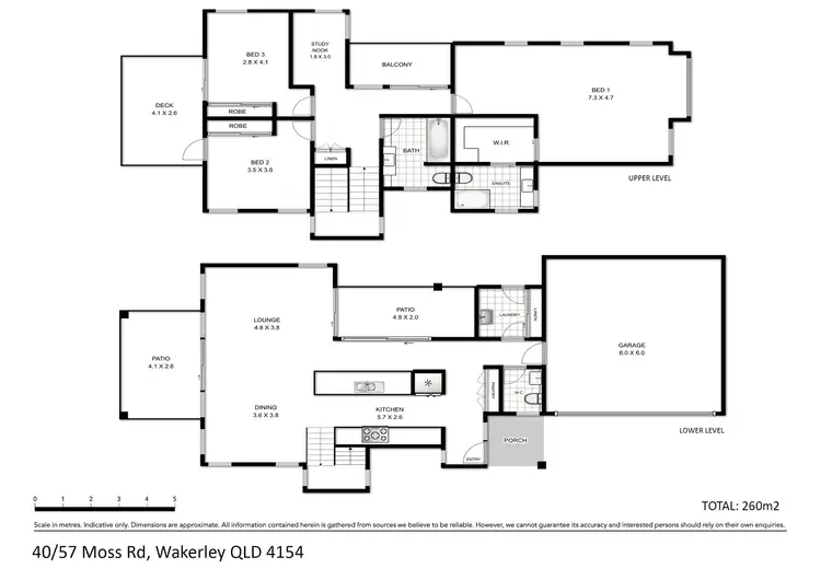 Floorplan of Homely house listing, 40/57 Moss Road, Wakerley QLD 4154